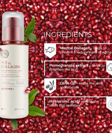 THE FACE SHOP POMEGRANATE AND COLLAGEN VOLUME LIFTING TONER 150Ml